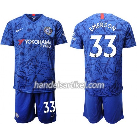 Chelsea Emerson 33 Kinder Heim Trikotsatz 2019/20 Kurzarm (+ Kurze Hosen)